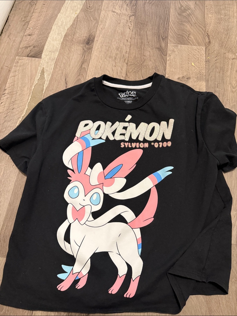 Sylveon Black Kids T-Shirt
